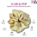 Ivory-Silk-Satin-Scrunchies