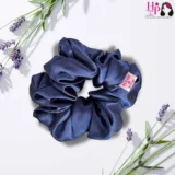 Navy-Blue-Silk-Satin-Scrunchies