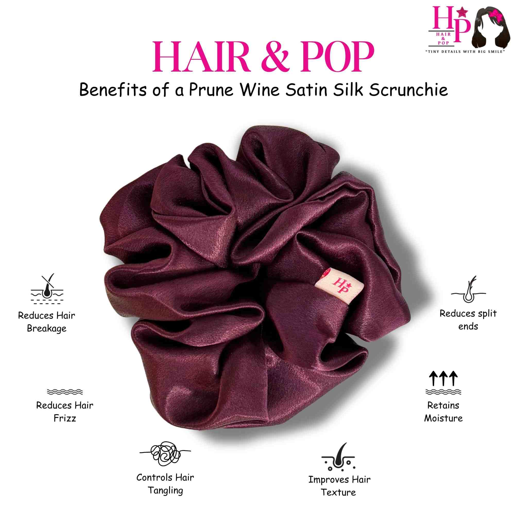 Prune-Wine-Silk-Satin-Scrunchie