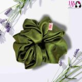 Henna-Green-Silk-Satin-Scrunchies