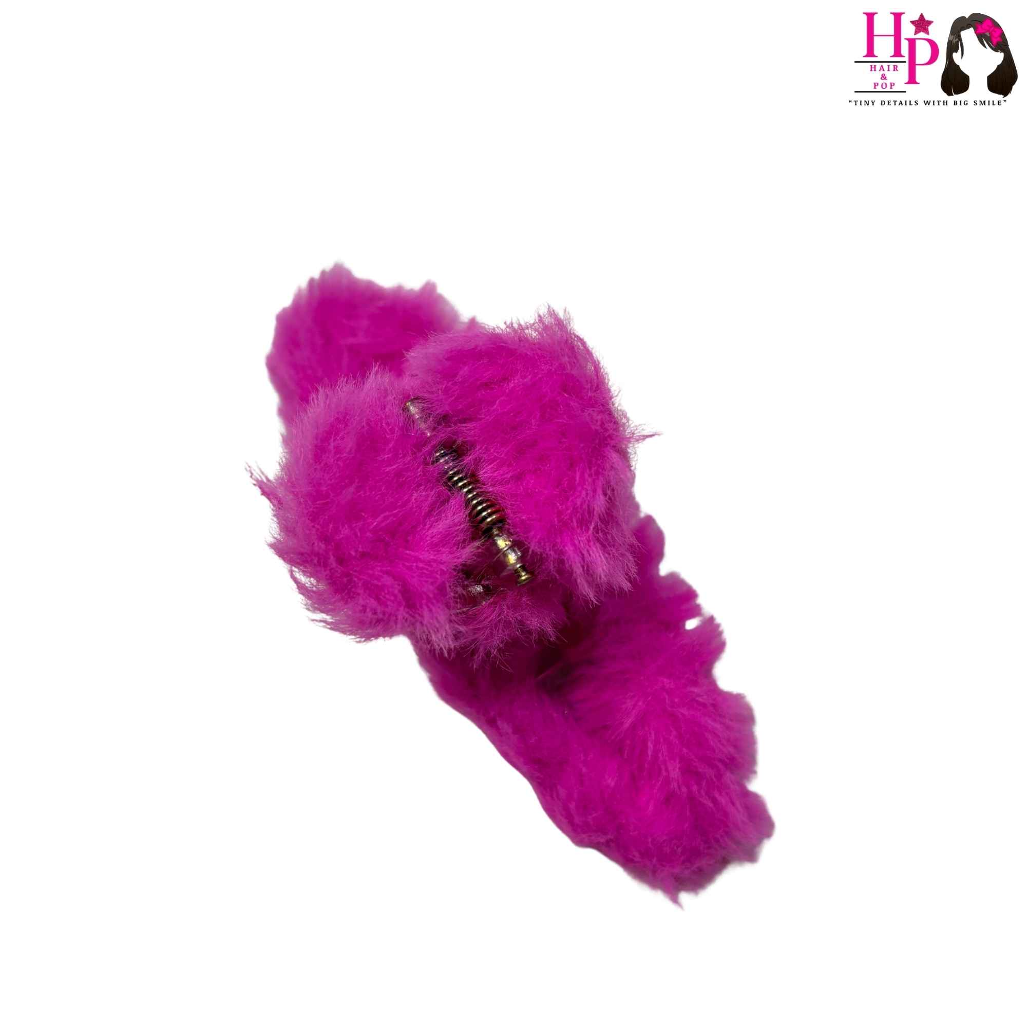 Barbie Pink Fur Hair Claws