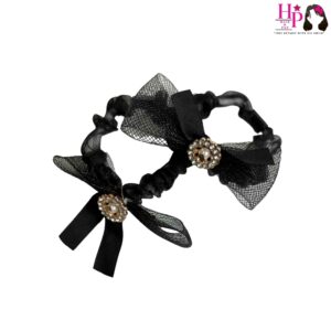 Black Ambulish Hair Tie