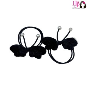 Black Butterfly Hair Tie