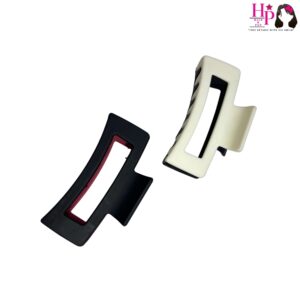 Black and White, Reddish Pink and Black Hair Claws