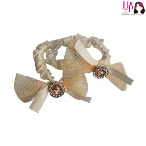 Buttercream Ambulish Hair Tie