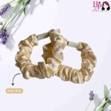 Buttercream Rhinestone Hair Tie