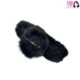 Jet Black Fur Hair Claws