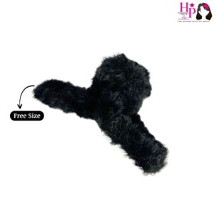 Jet Black Fur Hair Claws