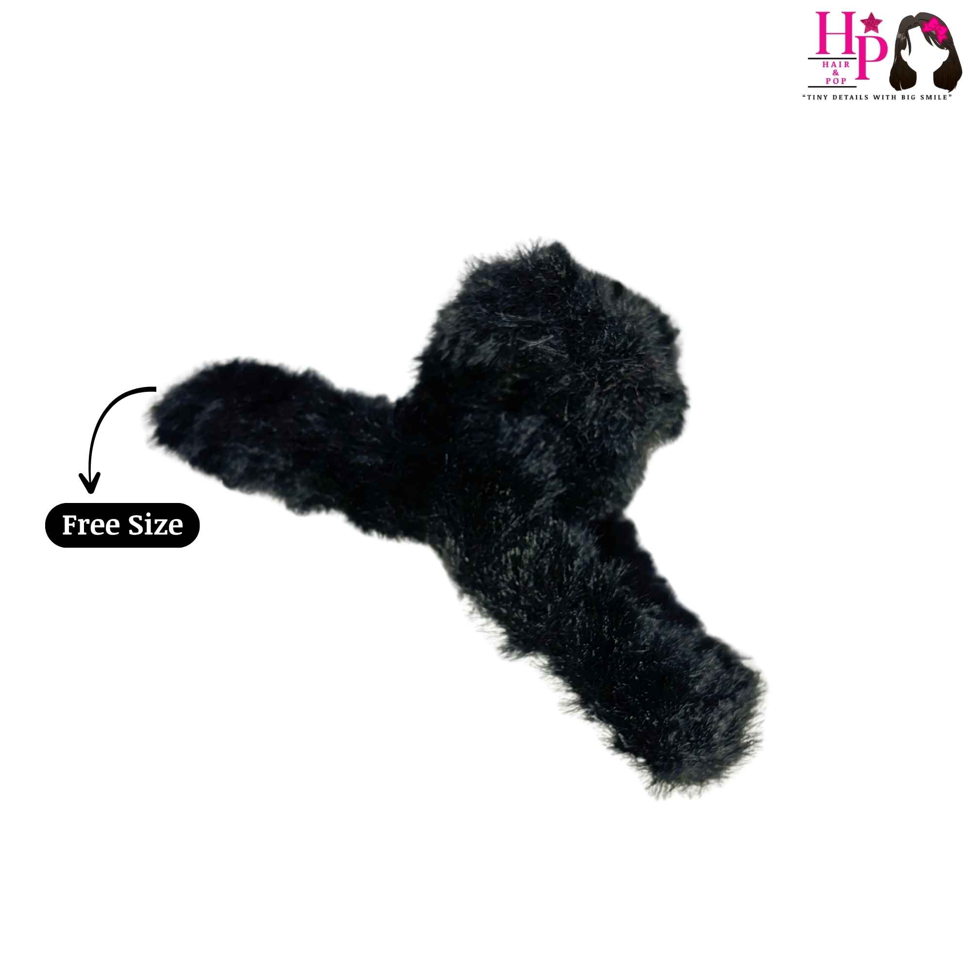 Jet Black Fur Hair Claws Jet Black Fur Hair Claws