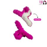 Magenta and Magenta with White Fur Hair Claws