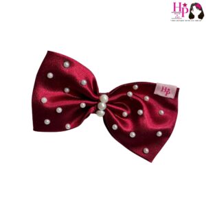 Maroon Hair Bow