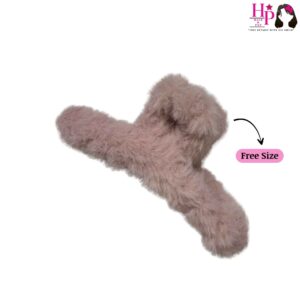 Nude Pink Fur Hair Claws