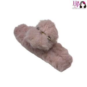 Nude Pink Fur Hair Claws