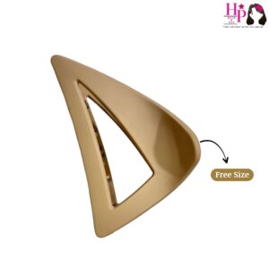 Nude Triangle Shape Hair Claws