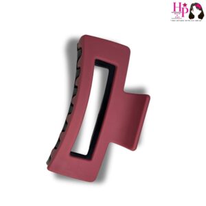 Reddish Pink and Black Hair Claws