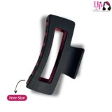 Reddish Pink and Black Hair Claws