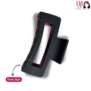 Reddish Pink and Black Hair Claws