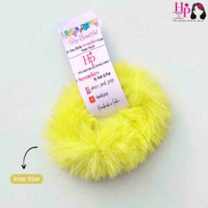 Sunflower Fur Hair-Tie