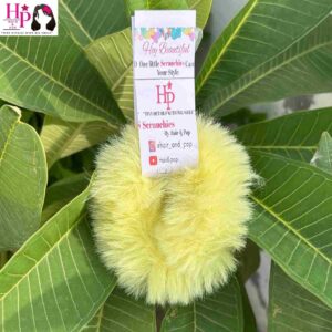 Sunflower Fur Hair Tie